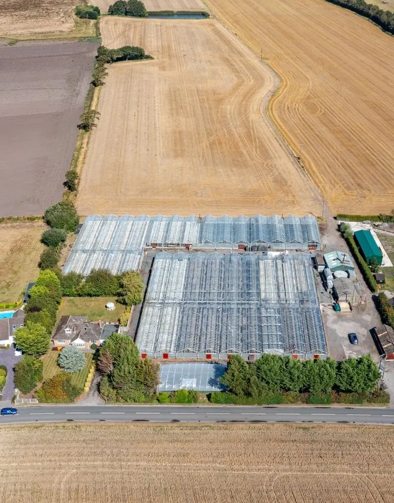 Plant nursery aerial
