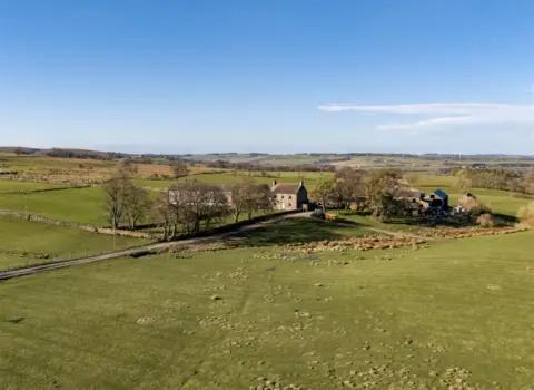 Substantial livestock farm overlooking the Derwent Valley comes to market